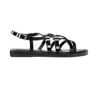 Michael Kors, Femme, Chaussures, Noir, Taille: 38 EU Sandale plate pour femmes