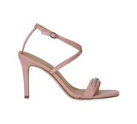 Michael Kors, Femme, Chaussures, Rose, Taille: 37 EU Sandale à talon en cuir rose Lena