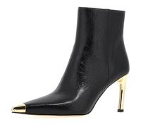 Michael Kors Femme Kasia Heeled Bootie Boots, Noir, 38.5 EU