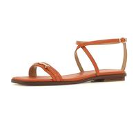 Michael Kors Femme Lena Sandals, Orange Punch, 38.5 EU