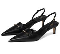 Michael Kors Femme Lena Sling Pump Heeled Shoes, Noir, 39.5 EU