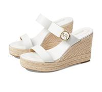 Michael Kors Femme Lucinda Sandals, Blanc (Optic White), 38.5 EU