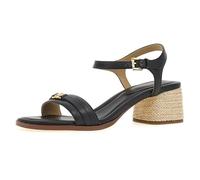 Michael Kors Femme Mandy Mid Sandal Heeled Shoes, Noir, 37.5 EU