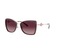 Michael Kors Femme Sunglass MK1067B Corsica - Couleur du Monture: Or rose/Cordovan, Couleur de Lentille: Dégradé Lie de vin