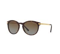 Michael Kors Femme Michael Kors MK2023 ADRIANNA III 3106T5 Lunettes de soleil Acétate Tortue Marron Ronde Polarisé