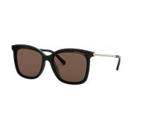 Michael Kors Femme Michael Kors MK2079U ZERMATT 333273 Lunettes de soleil Injecté Noir Marron Carré Normale