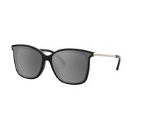 Michael Kors Femme Michael Kors MK2079U ZERMATT 333282 Lunettes de soleil Injecté Noir Argent Carré Polarisé Ombré