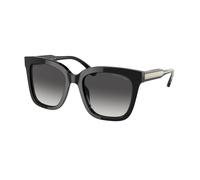 Michael Kors Femme Michael Kors MK2163 SAN MARINO 30058G Lunettes de soleil Acétate Noir Gris Carré Normale Ombré