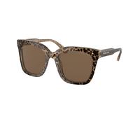 Michael Kors Femme Michael Kors MK2163 SAN MARINO 391773 Lunettes de soleil Acétate Marron Marron Carré Normale