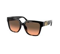 Michael Kors Femme Michael Kors MK2170U KARLIE 390818 Lunettes de soleil Injecté Noir Orange Carré Normale Nuancé