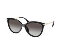 Michael Kors Femme Michael Kors MK2184U DUPONT 30058G Lunettes de soleil Injecté Noir Gris Cat Eye Normale Ombré