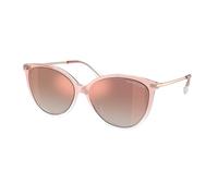 Michael Kors Femme Michael Kors MK2184U DUPONT 32556F Lunettes de soleil Injecté Rose Or Cat Eye Normale Ombré