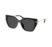 Michael Kors Femme Michael Kors MK2231U ST. BARTHS 300587 Lunettes de soleil Injecté Noir Gris Carré Normale
