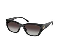Michael Kors Femme Michael Kors MK2242D PEARL RIVER 30058G Lunettes de soleil Injecté Noir Gris Géométrique Normale Ombré