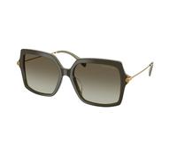 Michael Kors Femme Michael Kors MK2247U QUOGUE 40193M Lunettes de soleil Acétate Vert Verde Carré Normale Ombré
