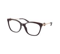Michael Kors Femme Michael Kors MK4076U ROME 3344 Montures optiques Injecté Marron Carré Normale