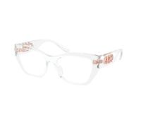 Michael Kors Femme Michael Kors MK4149U PUGLIA 3050 Montures optiques Injecté Transparent Carré Normale