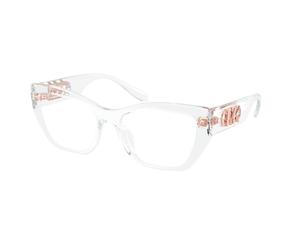 Michael Kors Femme Michael Kors MK4149U PUGLIA 3050 Montures optiques Injecté Transparent Carré Normale