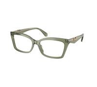 Michael Kors Femme Michael Kors MK4165U GARZENO 3961 Montures optiques Acétate Vert Transparent Carré Normale