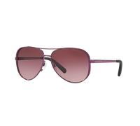 Michael Kors Femme Michael Kors MK5004 CHELSEA 11588H Lunettes de soleil Métal Violet Bordeaux Carré Normale Ombré