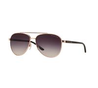 Michael Kors Femme Michael Kors MK5007 HVAR 109936 Lunettes de soleil Métal Or Gris Pilote Normale Ombré