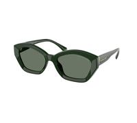 Michael Kors Femme MK2209U BEL AIR 40063H Lunettes de soleil Injecté Vert Vert Géométrique Normale