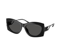 Michael Kors Femme MK2235U NAVARRA 300587 Lunettes de soleil Injecté Noir Gris Géométrique Normale