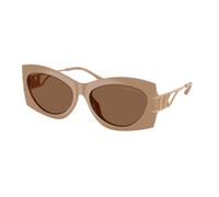 Michael Kors Femme MK2235U NAVARRA 355573 Lunettes de soleil Injecté Marron Marron Géométrique Normale