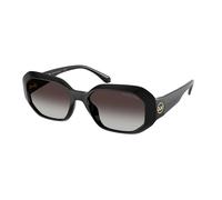 Michael Kors Femme MK2240U SIESTA KEY 30058G Lunettes de soleil Injecté Noir Gris Géométrique Normale Ombré