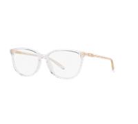 Michael Kors Femme MK4067U SANTA CLARA 3015 Montures optiques Acétate Transparent Transparent Carré Normale