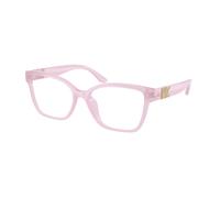 Michael Kors Femme MK4094U KARLIE I 4033 Montures optiques Injecté Violet Transparent Carré Normale