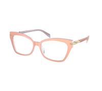 Michael Kors Femme MK4146U MONTEGO BAY 4015 Montures optiques Acétate Blanc Transparent Cat Eye Normale