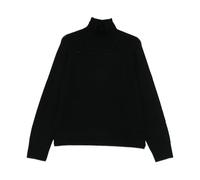Michael Kors, Femme, Pulls, Noir, Taille: 34 FR Pull en Laine Luxueux pour Femmes