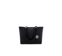 Michael Kors, Femme, Sacs, Noir, Taille: ONE Size Sac cabas Jet Set Travel en cuir Saffiano, petit modèle