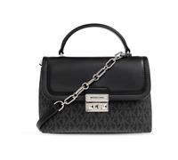 Michael Kors, Femme, Sacs, Noir, Taille: ONE Size Tribeca Extra-Small Signature Logo Satchel