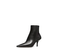 Michael Kors - Selina Leather Ankle Boot - Femme - Chaussures - Noir - Taille: 39 EU
