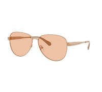 Michael Kors Femme Sunglass Biarritz - Couleur du Monture: Camel, Couleur de Lentille: Camel uni