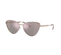 Michael Kors Femme Sunglass MK1140 Cortez - Couleur du Monture: Or Rose, Couleur de Lentille: Or rose Effet miroir