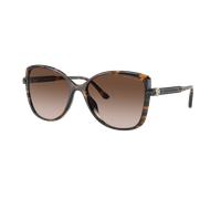 Michael Kors Femme Michael Kors MK2181U MALTA 300613 Lunettes de soleil Injecté Tortue Marron Papillon Normale Ombré