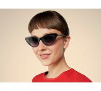 Michael Kors 0MK2195U 30058G, Lunettes de soleil, Papillon, Femme, Noir