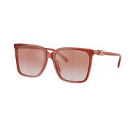 Michael Kors Femme Sunglass MK2197U Canberra - Couleur du Monture: Soft Pink, Couleur de Lentille: Rose Effet miroir