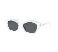 Michael Kors Femme Sunglass MK2209U Bel Air - Couleur du Monture: Optic White, Couleur de Lentille: Gris foncé uni