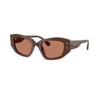 Michael Kors Femme Sunglass MK2234B Le Praz - Couleur du Monture: Noix de muscade, Couleur de Lentille: Noix de muscade uni