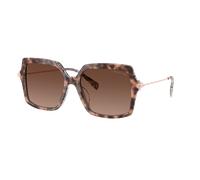 Michael Kors Femme Sunglass MK2247U Quogue - Couleur du Monture: Écaille de tortue rose, Couleur de Lentille: Dégradé Marron Polarisé