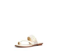 Michael Kors Femme Vera Flat Thong Sandal Plate, Vanille, 40 EU