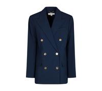 Michael Kors, Femme, Vestes, Bleu, Taille: 36 FR Blazer en crêpe
