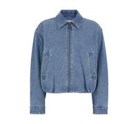 Michael Kors, Femme, Vestes, Bleu, Taille: 40 FR Blouson aviateur en denim
