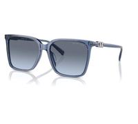 Michael Kors Femmes Canberra 56mm Bleu Transparent Soleil MK2197U-39568F-56