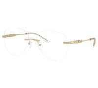 Michael Kors Femmes Kyoto 56Mm Brillant Or Rose Optiques MK3077 1014 56