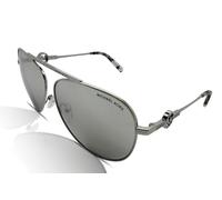 Michael Kors Femmes Lunettes de Soleil Salina MK1066B 10146G Argent/Gris Pente